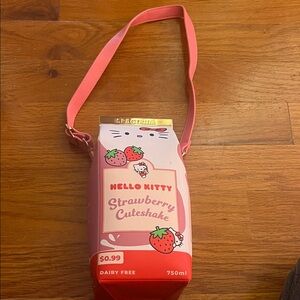 Hello Kitty Strawberry Milk Carton Bag
